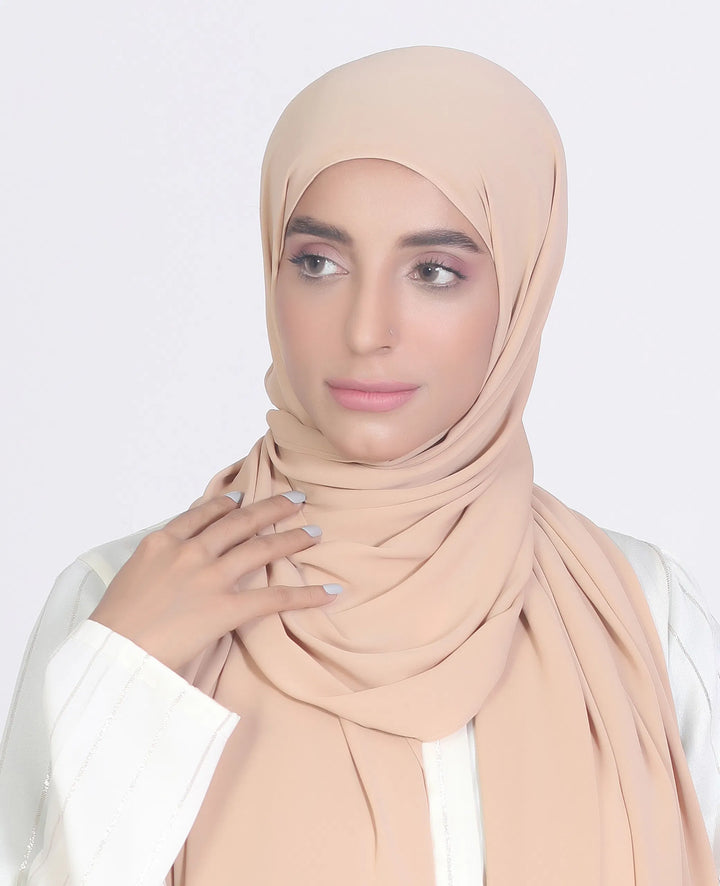 Premium Chiffon Hijab Sunbaked