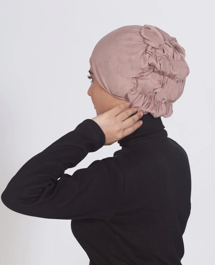 Silk Jersey Undercap Dusty Pink